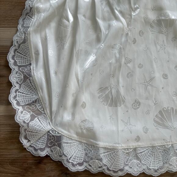 For Love And Lemons White Lace Trim Chemise - Picture 5 of 11